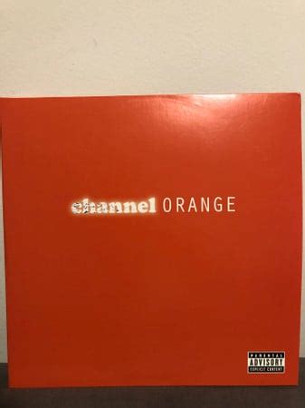 frank ocean orange re release.